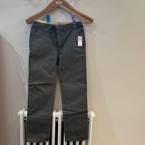 Gap Kids Dark Olive Green Straight-Leg Pants Size 8